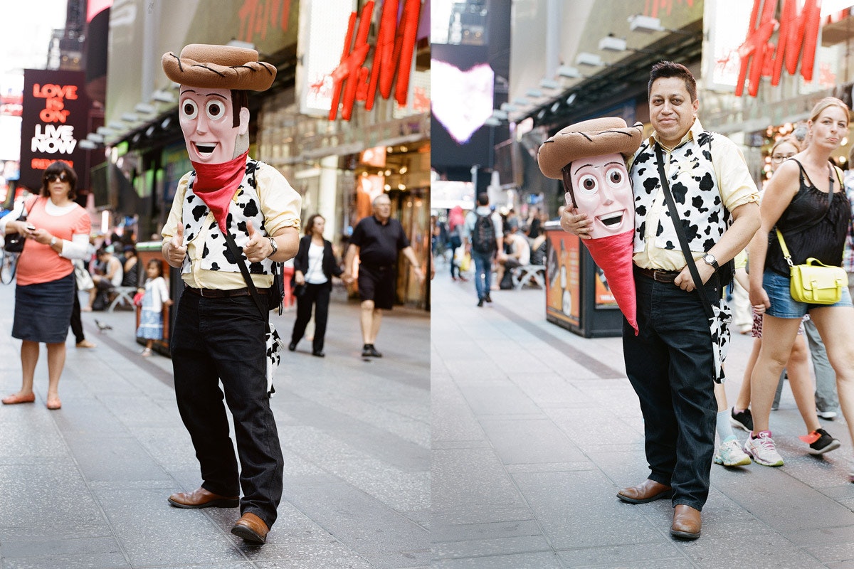 Sheriff Woody Times Square